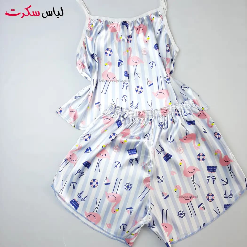تاپ و شلوارک فانتزی فلامینگو lebassecret0821 — تصویر ۲
