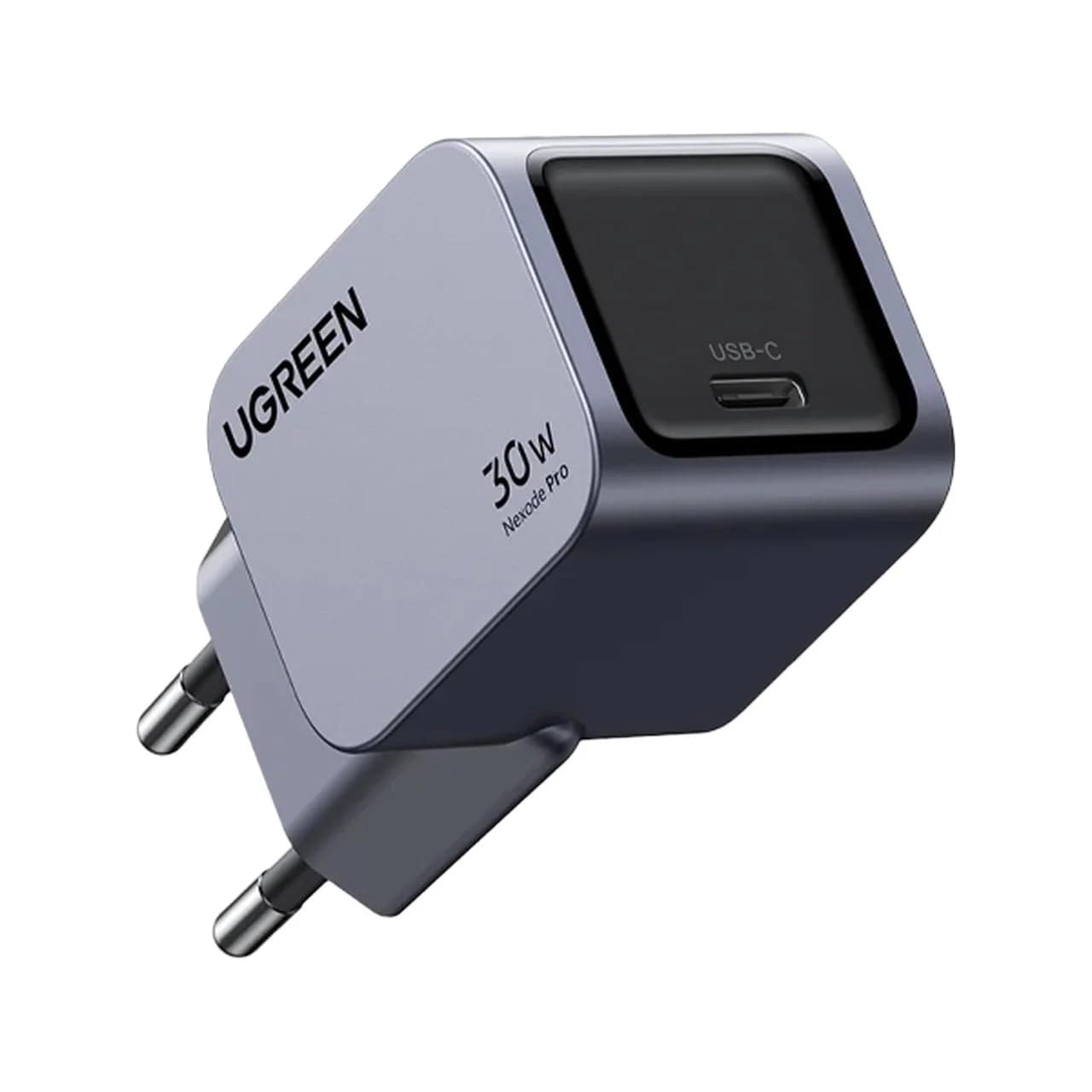 شارژر دیواری PD و فست تک پورت UGREEN مدل Nexode Pro X703-35006 30W -خاکستری (گارانتی 18 ماهه آسان پیشرو) — تصویر ۹