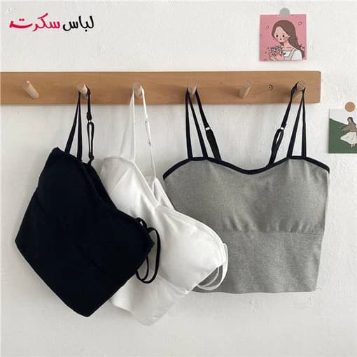 کراپ تاپ کاپ دار کبریتی ls429 — تصویر ۲