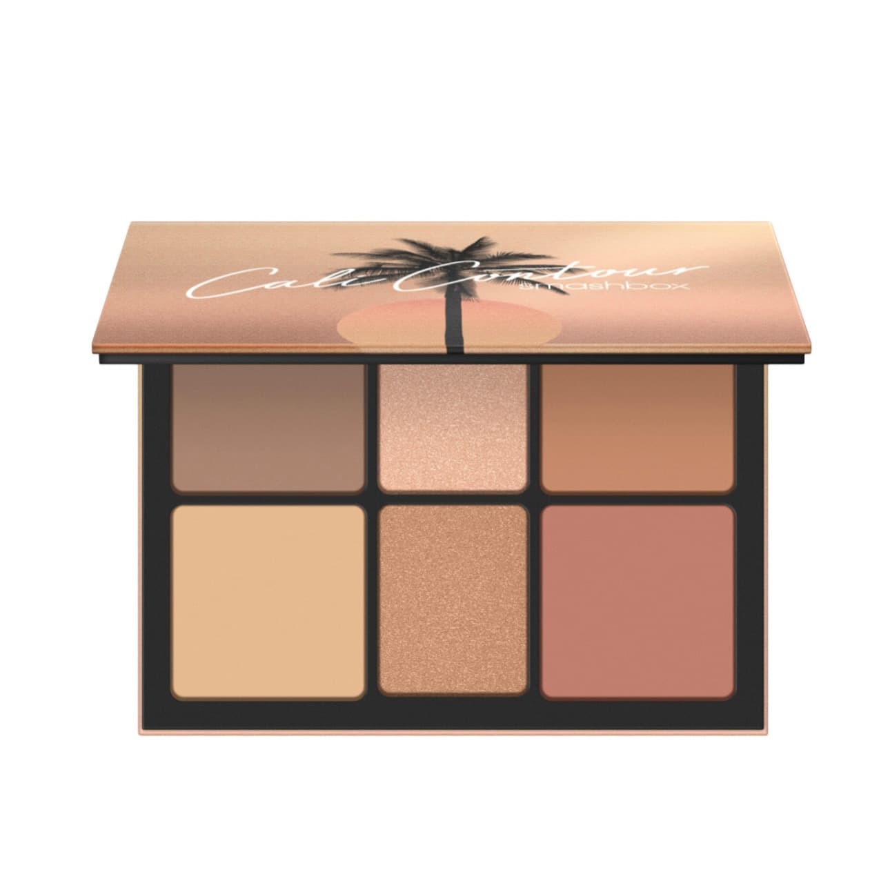 پالت کانتور و هایلایتر اسمش باکس Smashbox مدل Cali Contour | ۶ رنگ حرفه‌ای برای زاویه‌سازی و درخشش طبیعی