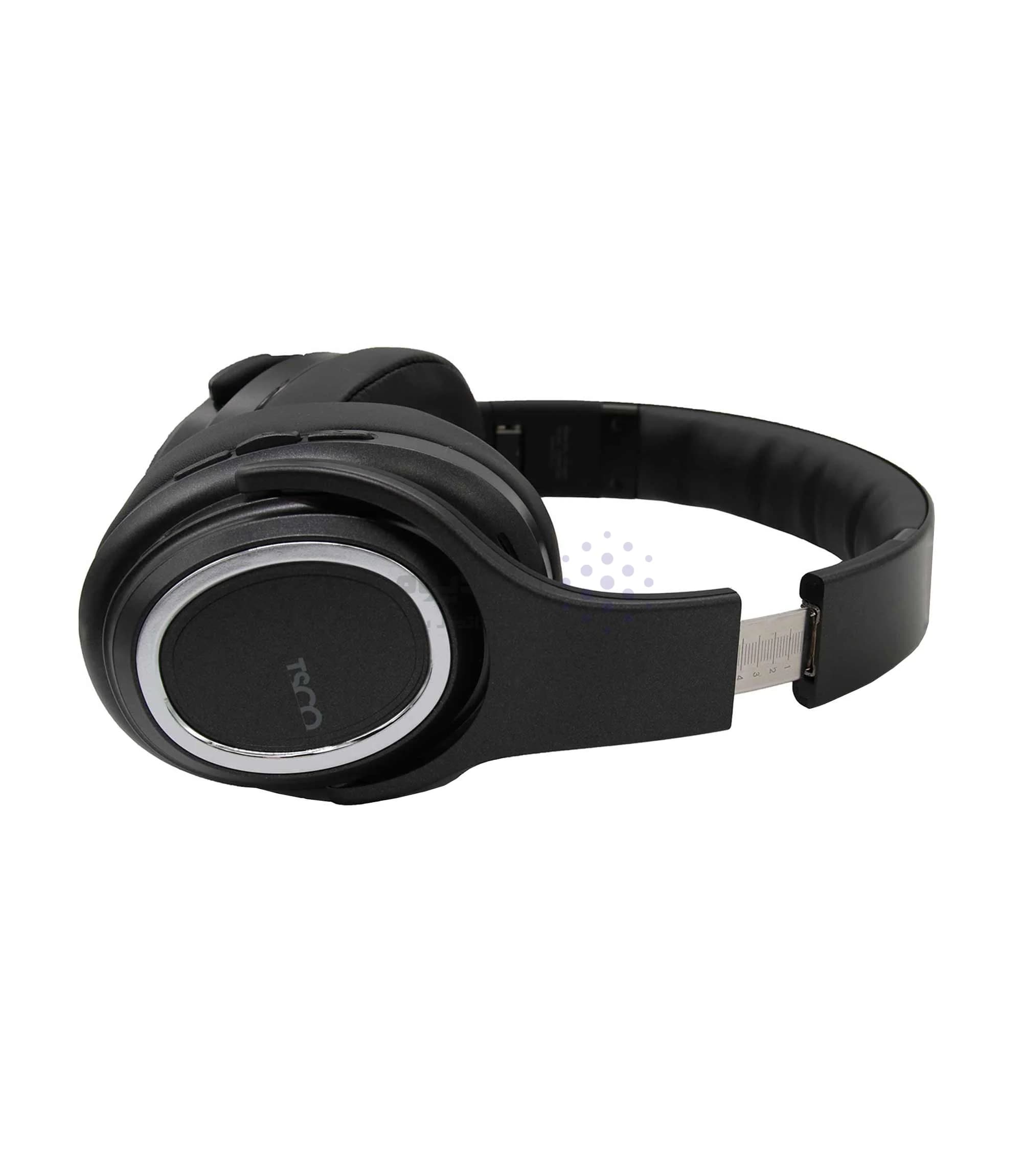 هدفون اسپیکر بی سیم TSCO مدل TH 5347 – مشکی — تصویر ۵