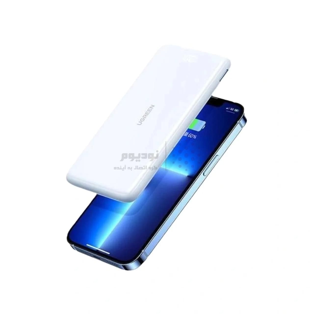 پاوربانک فست شارژ UGREEN 20W 10000mAh مدل PB200-80700 – سفید (گارانتی 18 ماهه آسان پیشرو) — تصویر ۱۰