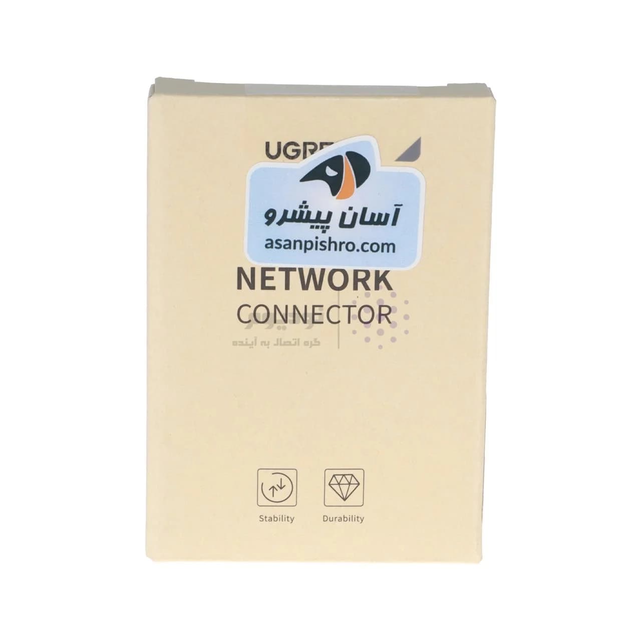 سوکت کابل شبکه UGREEN Cat6A FTP RJ45 مدل NW123-70316 (بسته 10 عددی) — تصویر ۱۱