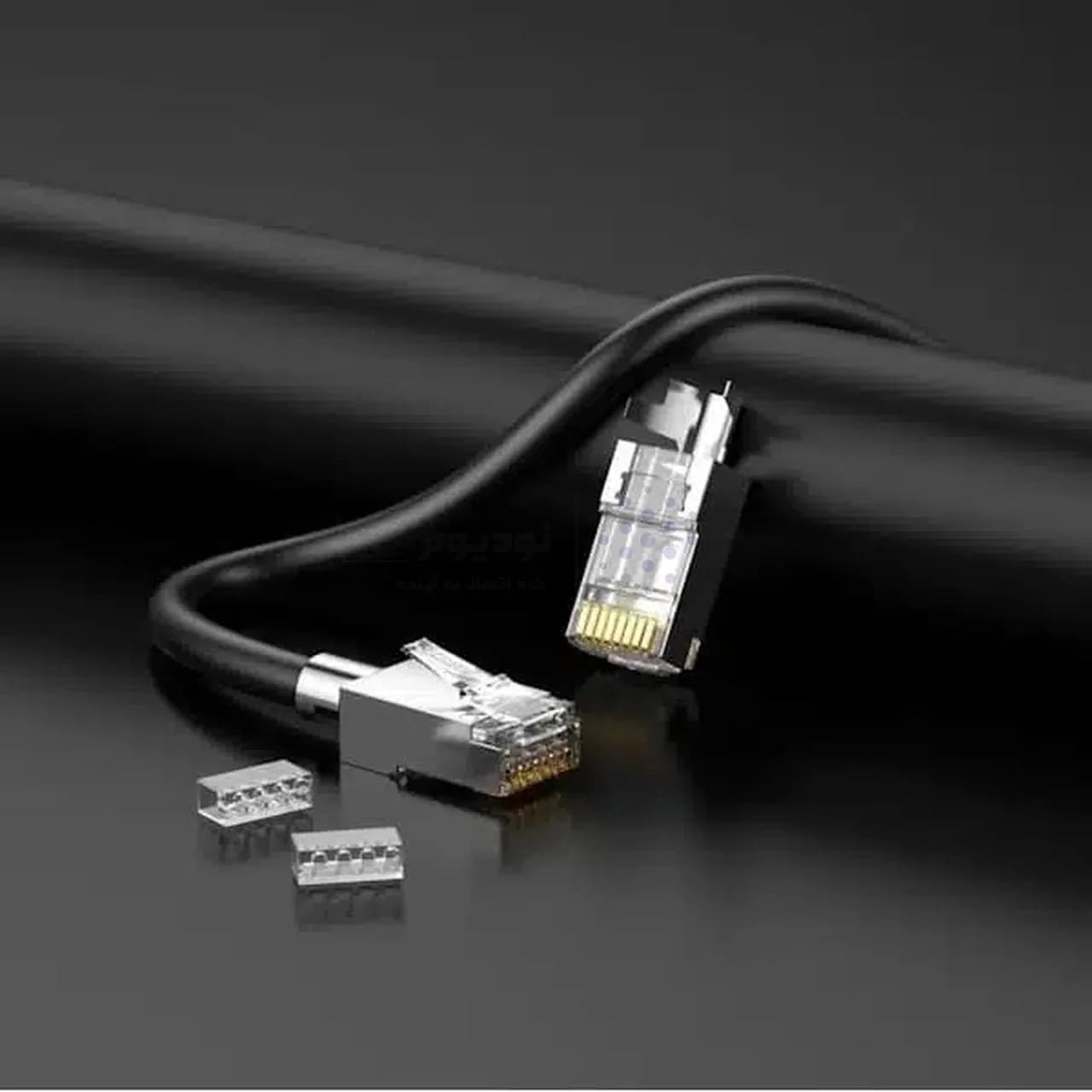 سوکت کابل شبکه UGREEN Cat6A FTP RJ45 مدل NW123-70316 (بسته 10 عددی) — تصویر ۸