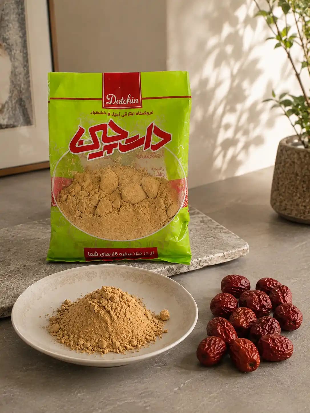 پودر عناب 500 گرمی داتچین — تصویر ۴