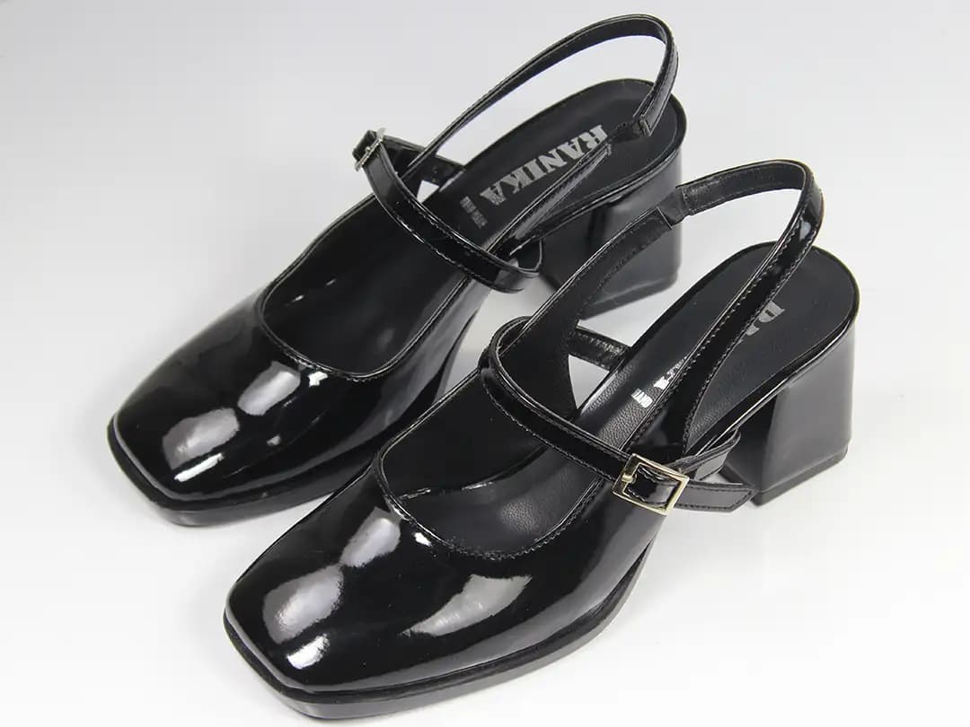 کفش کالج لوفر پاشنه دار زنانه مرلین فشیون | Merlin Fashion — تصویر ۵