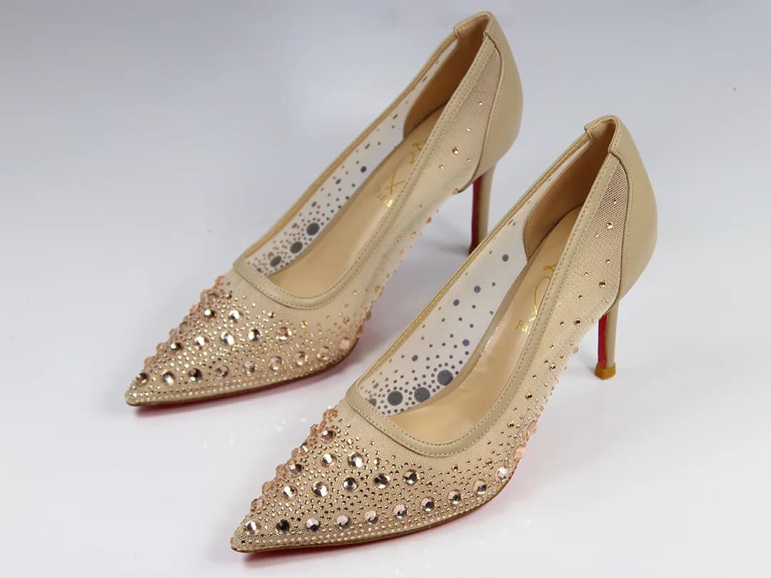 کفش مجلسی پاشنه دار Louboutin CH2 | لوبوتین سی اچ 2 — تصویر ۵