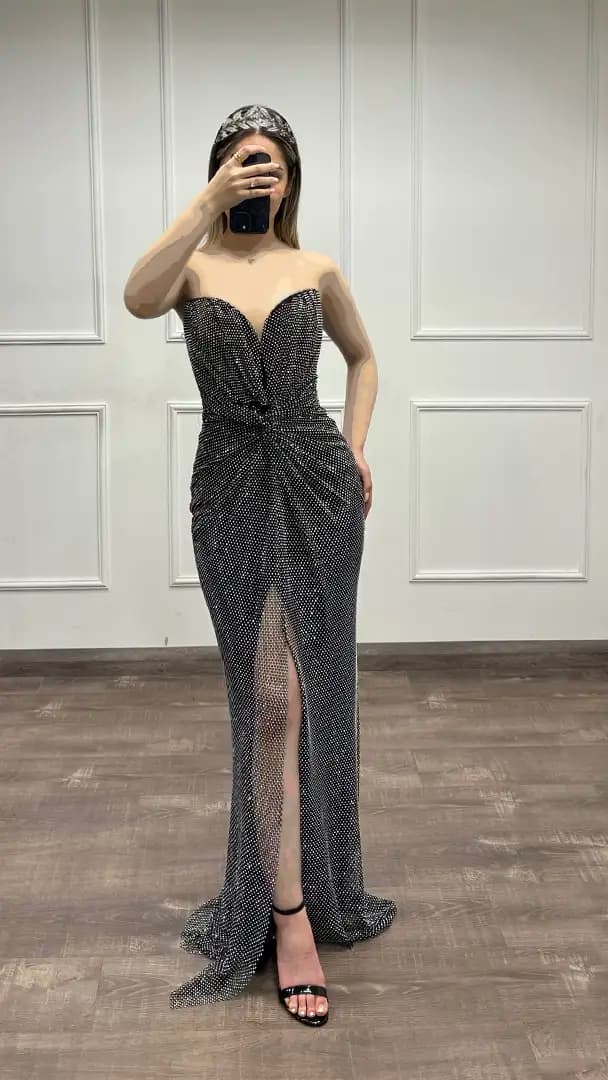 لباس مجلسی زنانه لافم | 888 La Femme — تصویر ۳