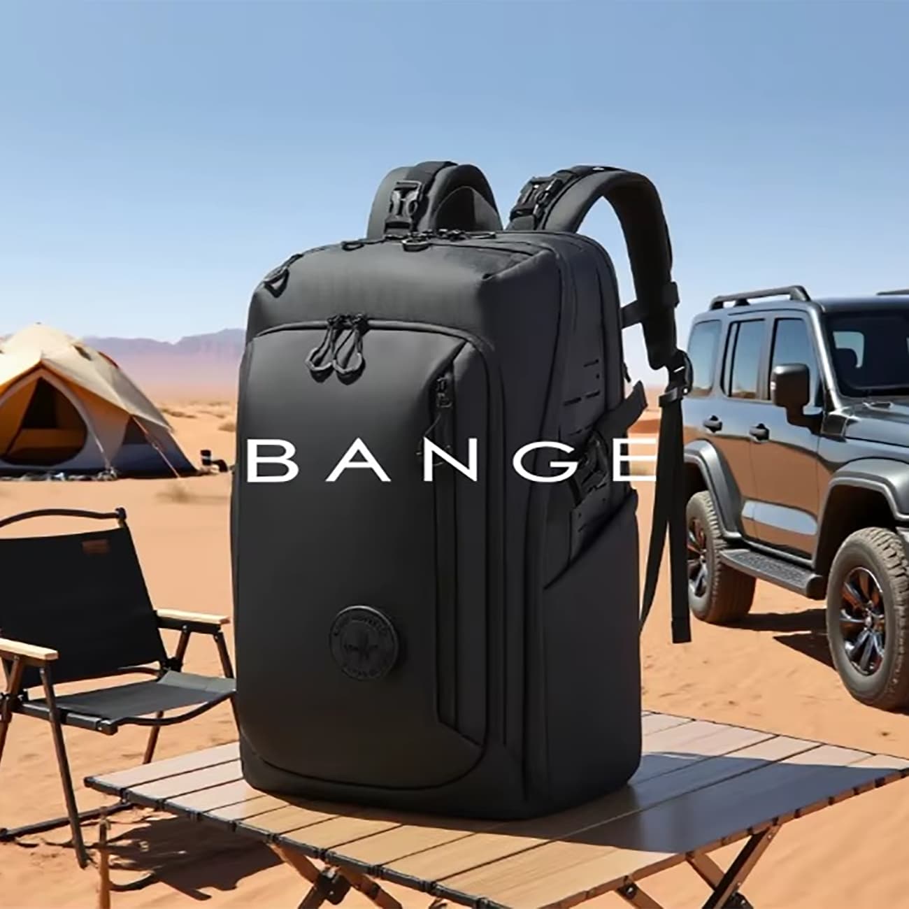 کوله پشتی لپ تاپ 15.6 اینچ ضدآب بنج BANGE FW225 — تصویر ۵
