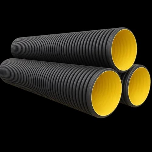 لوله کاروگیت 600 میلیمتر ( 24 اینچ ) 31.5 کیلونیوتن SN8 بهمراه واشر — تصویر ۴