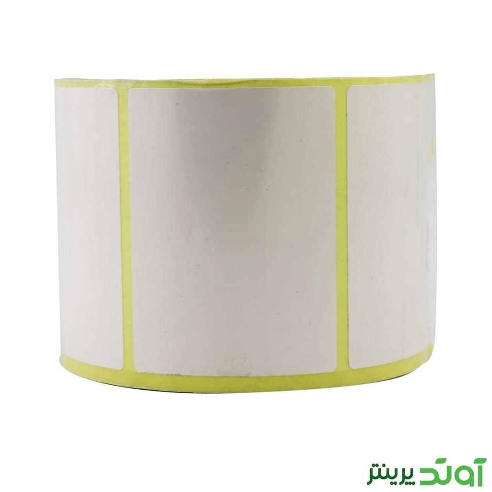 لیبل (برچسب) کاغذی تک ردیفه 60×80 — تصویر ۷