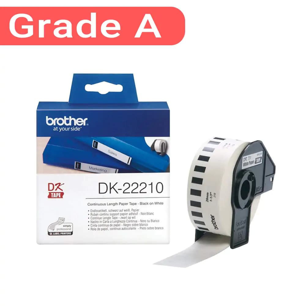 برچسب پرینتر لیبل زن برادر DK22210 غیر اورجینال — تصویر ۷