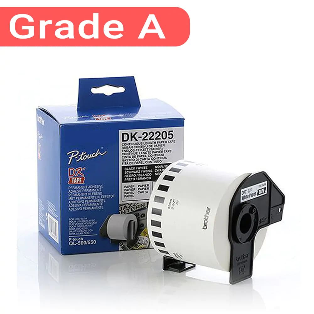 برچسب پرینتر لیبل زن برادر DK22205 غیر اورجینال — تصویر ۱۱