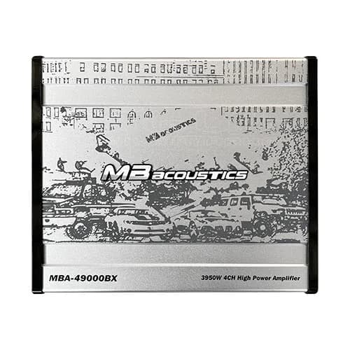 آمپلی فایر 4 کانال ام بی اکوستیک مدل MB-Acoustics MBA-49000BX — تصویر ۴