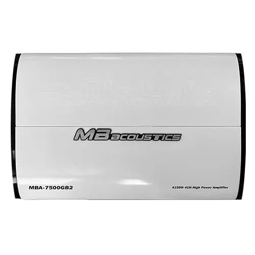 آمپلی فایر 4 کانال ام بی اکوستیک مدل MB-Acoustics MBA-7500GB2