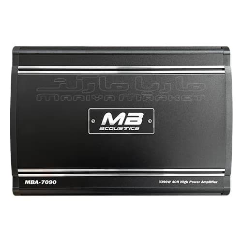 آمپلی فایر 4 کانال ام بی اکوستیک مدل MB-Acoustics MBA-7090