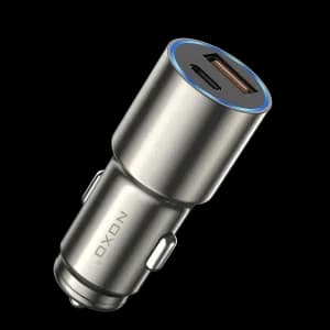 شارژر فندکی ماشین نوکسو CCN-3 سوپر فست شارژ 48W با PD 30W + QC3.0 بدنه فلزی