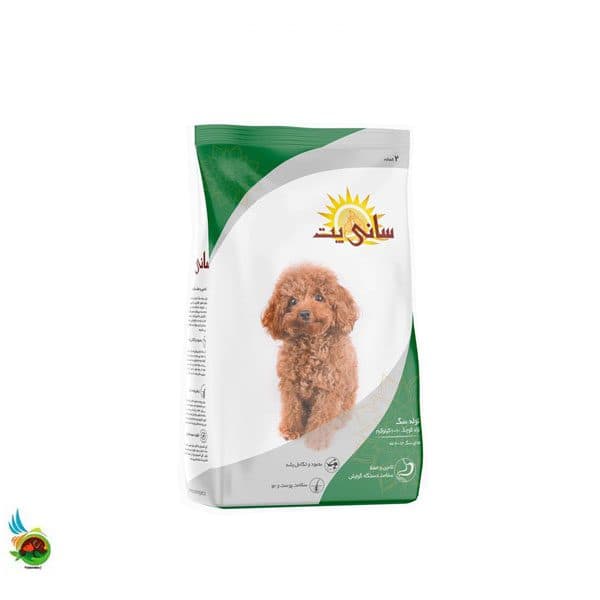 غذای خشک توله سگ نژاد کوچک سانی پت Sunnypet mini puppy dog وزن 1 کیلوگرم (فله ای)