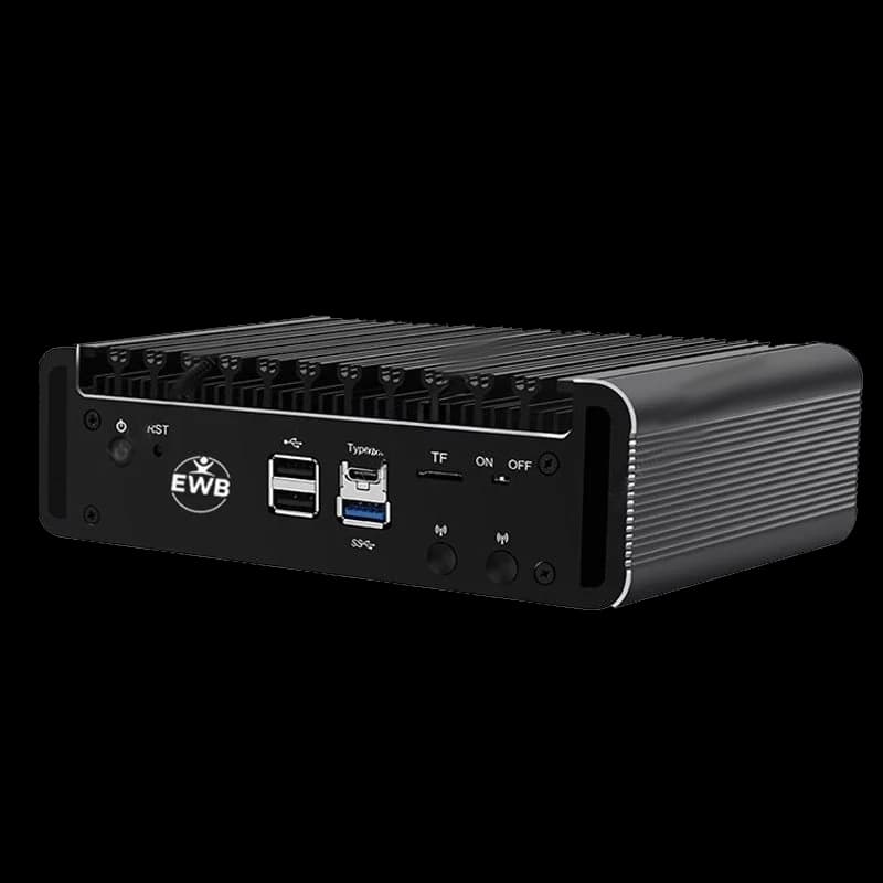 مینی پی سی صنعتی نت کامپیوتر J6413-4Lan — تصویر ۳