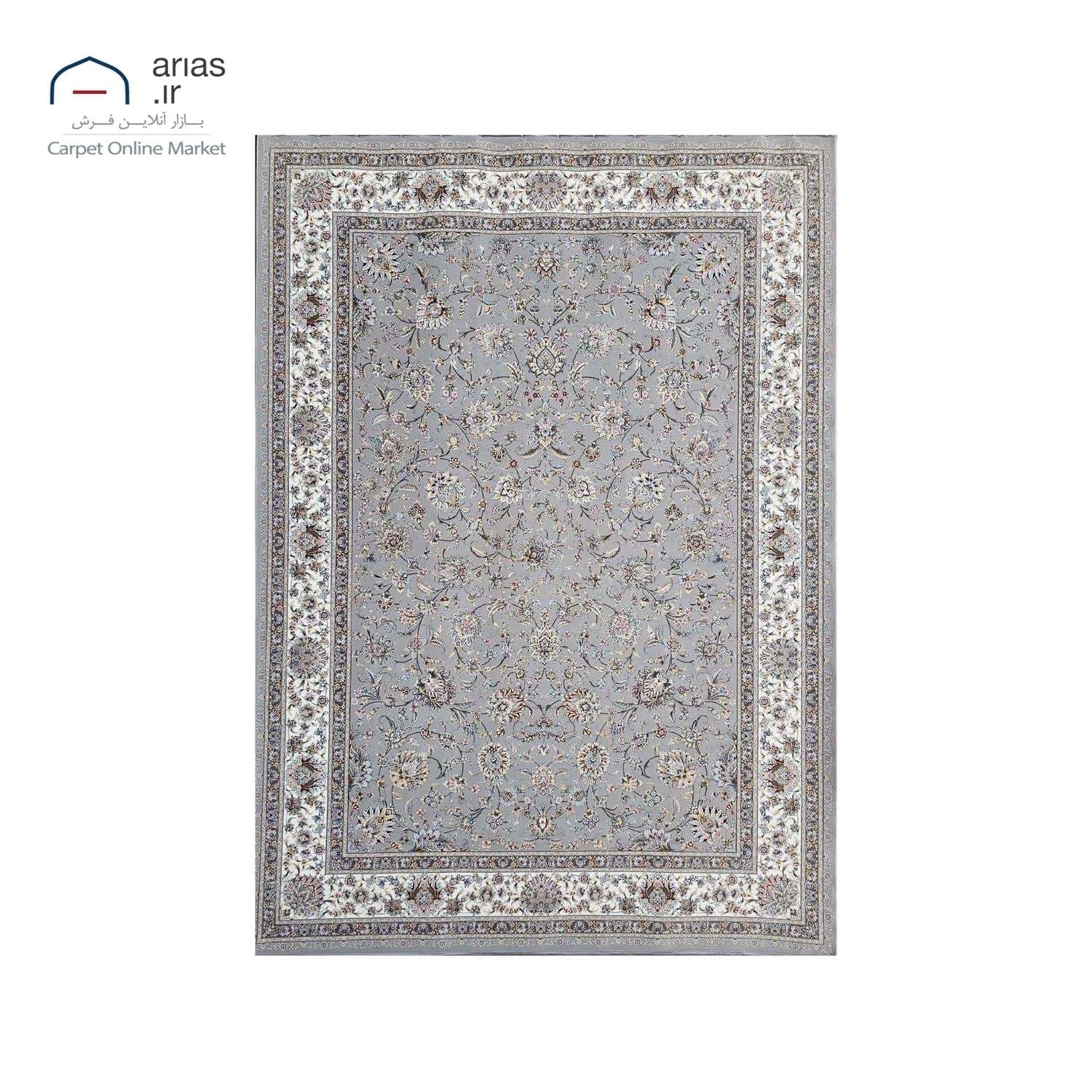 فرش ماشینی کلاسیک آریاس 1500 شانه کد M23183