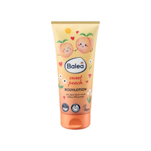 لوسیون بدن کودک مدل Sweet Peach باله آ Balea حجم 200 میلی لیتر