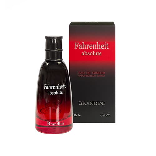عطر ادکلن مینیاتوری رایحه dior fahrenheit برندینی 33 میلی لیتر
