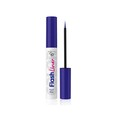 خط چشم آبی مدل flash liner گلدن رز
