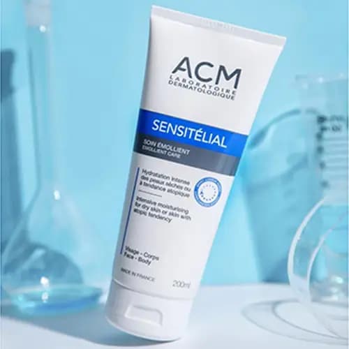 ژل شوینده صورت و بدن ای سی ام ACM sensitelial (پاکسازی پوست خشک و اگزمایی) — تصویر ۳