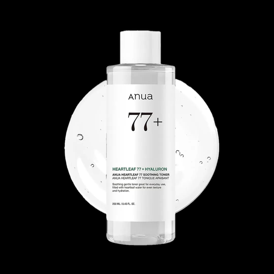 تونر ضدالتهاب و آبرسان آنوا Anua مدل Heartleaf 77 + Hyaluron