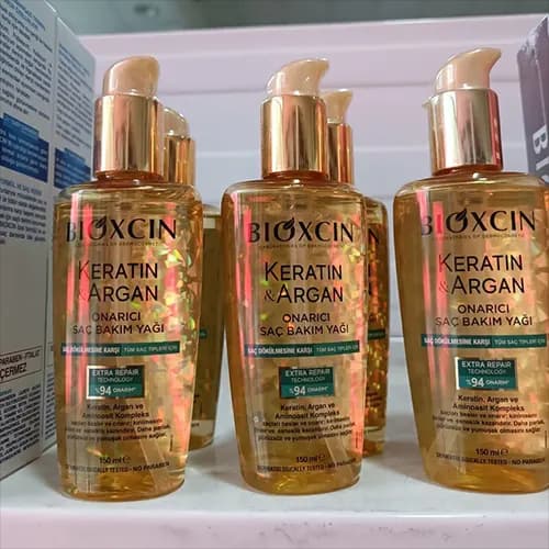 روغن مو بیوکسین حاوی کراتین و آرگان — تصویر ۱۰