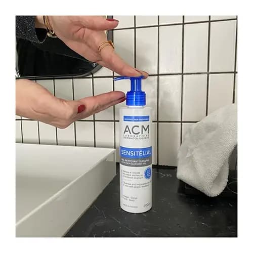 ژل شستشو ای سی ام ACM sensitelial | پاکسازی و بازسازی پوست خشک و حساس — تصویر ۸