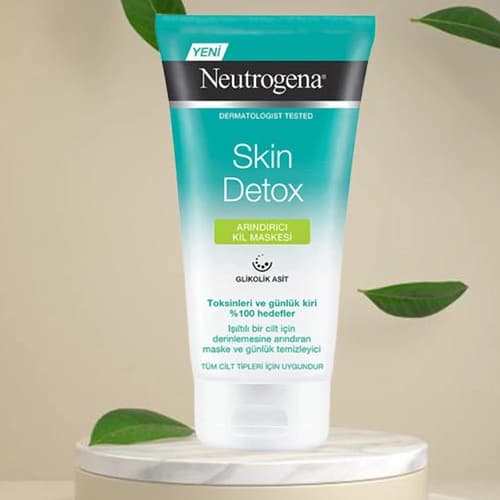 ماسک صورت خاک رس نوتروژینامدل Skin Detox — تصویر ۴