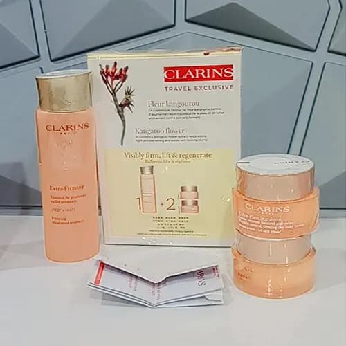 ست کرم روز، شب و لوشن کلارنس CLARINS Extra Firming (جوانسازی، لیفتینگ و آبرسانی کامل پوست) — تصویر ۱۱