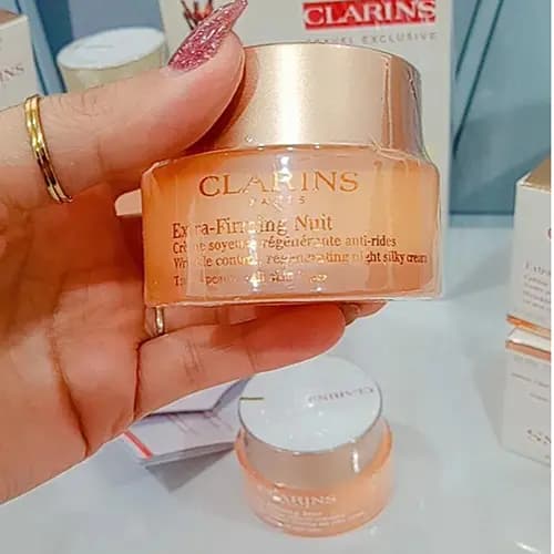 ست کرم روز، شب و لوشن کلارنس CLARINS Extra Firming (جوانسازی، لیفتینگ و آبرسانی کامل پوست) — تصویر ۵