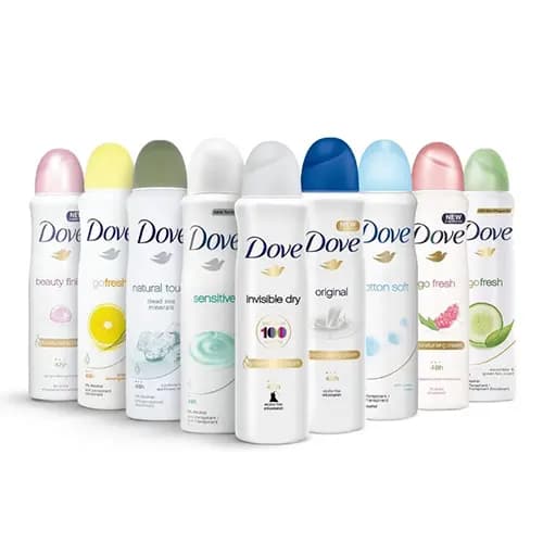 اسپری ضد تعریق داو Dove حجم 250 میلی لیتر — تصویر ۱۰