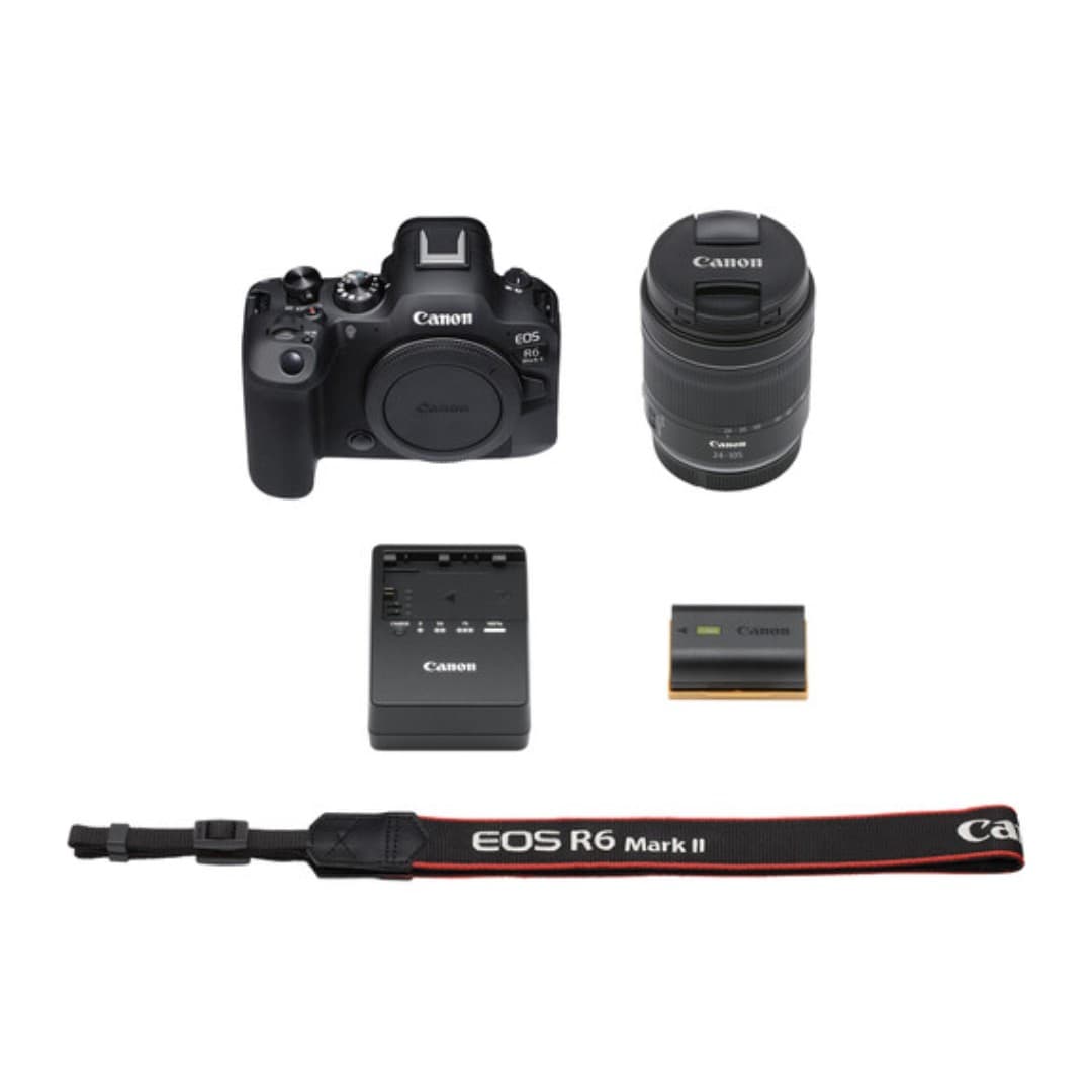 دوربین کانن سری آر Canon EOS R6 Mark II Mirrorless Camera with 24-105mm f/4-7.1 Lens — تصویر ۱۱