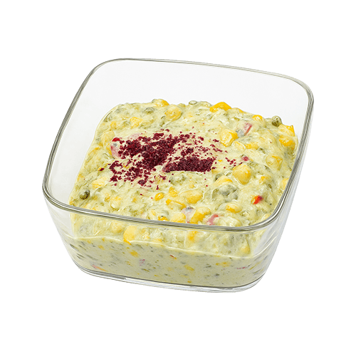 🥗 سالاد مرغ و ذرت یوهولند – ترکیبی خوشمزه، خانگی و مقوی