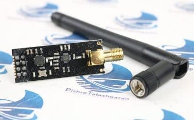 ماژول NRF24L01+PA+LNA – فرستنده و گیرنده به همراه آنتن — تصویر ۱۰