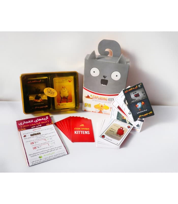 بازی گربه انفجاری نسخه مهمانی – Exploding Kittens Party Pack — تصویر ۴