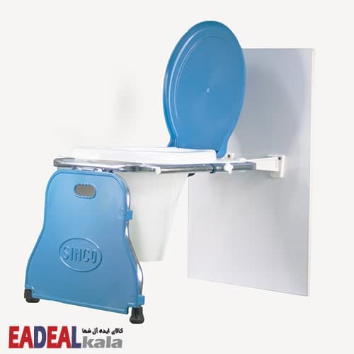 توالت فرنگی دیواری تاشو سینکو — تصویر ۴