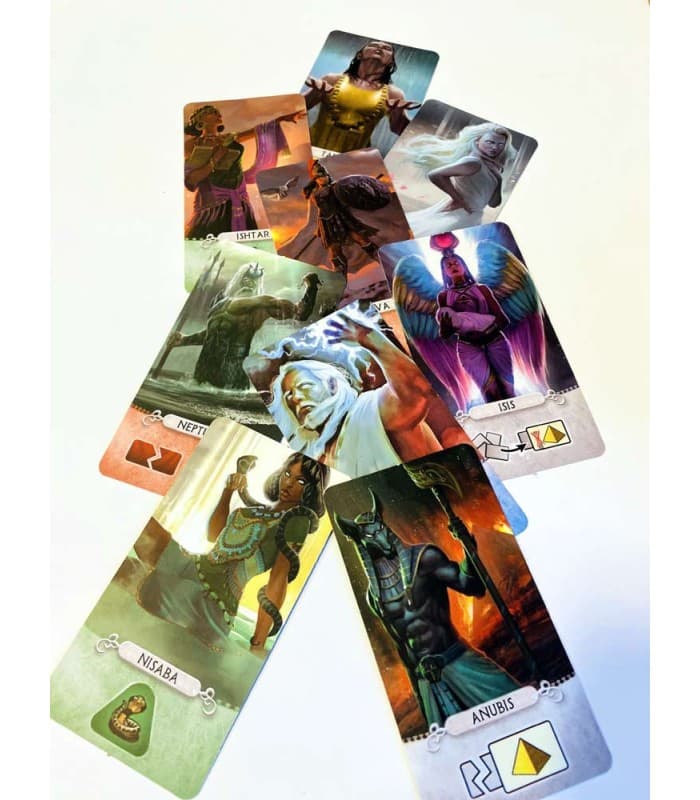 بازی عجایب هفت‌گانه: دوئل با افزونه پنتئون Seven Wonders: Duel — تصویر ۵