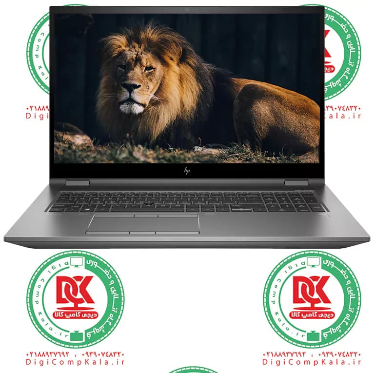 لپ تاپ 17.3 اینچ اچ پی HP ZBook Fury 17 G7 Intel Core i7 10850H Nvidia Quadro RTX 3000 6GB 4K DreamColor نسل 10 سری قوی H گار