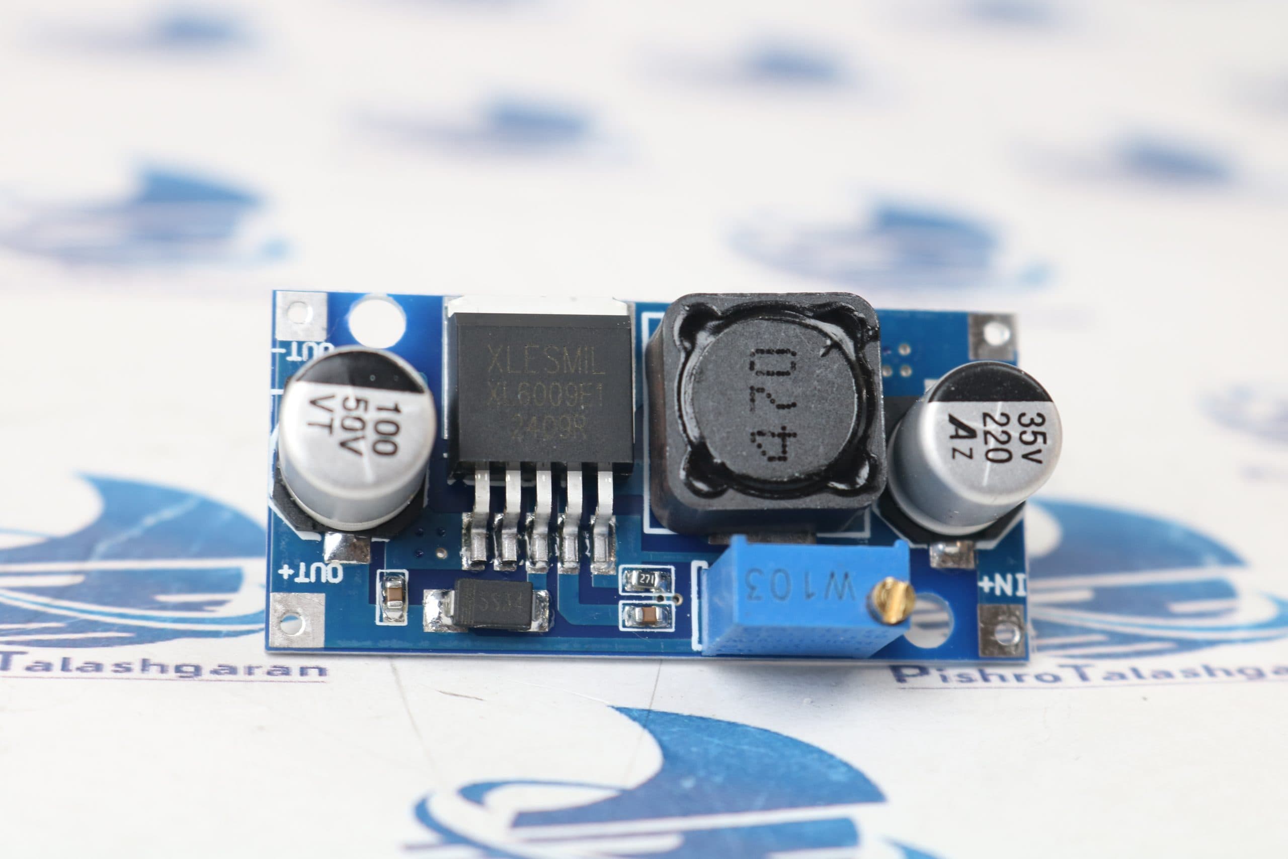 ماژول مبدل افزاینده DC به DC متغیر XL6009