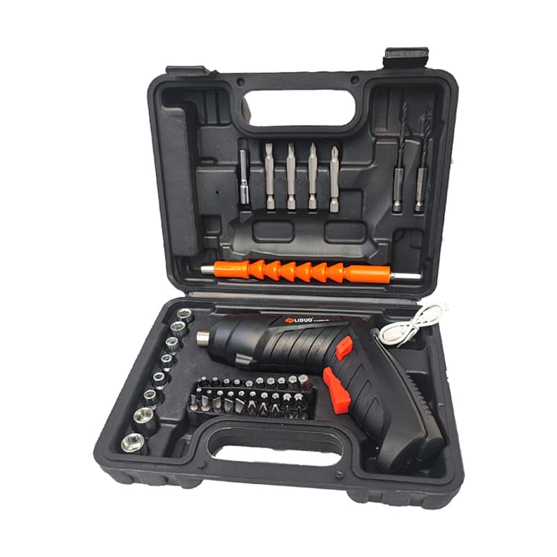 پیچ گوشتی شارژی مارک LIDUO TOOLS مدل 47 پارچه — تصویر ۲