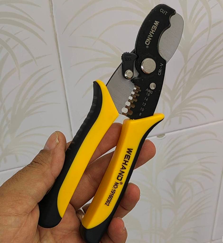 سیم لخت کن و کابل بر 8 اینچ مدل WEHAND — تصویر ۸