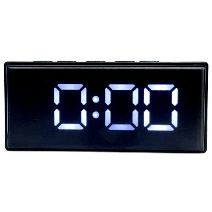 ساعت LED رومیزی دیجیتال زنگ دار NA-6093 — تصویر ۴
