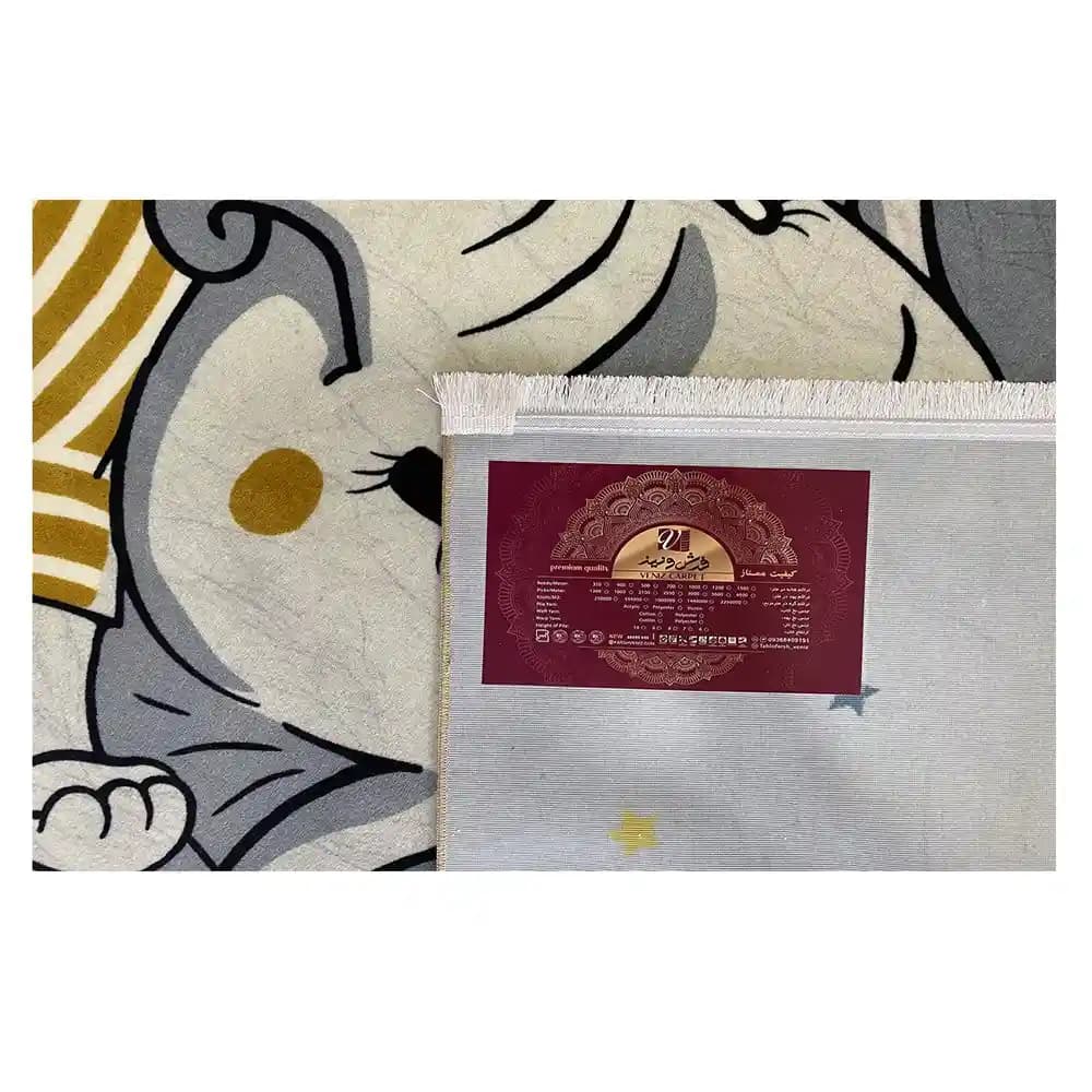 فرش کودک اختصاصی طرح فیل و بادکنک — تصویر ۵