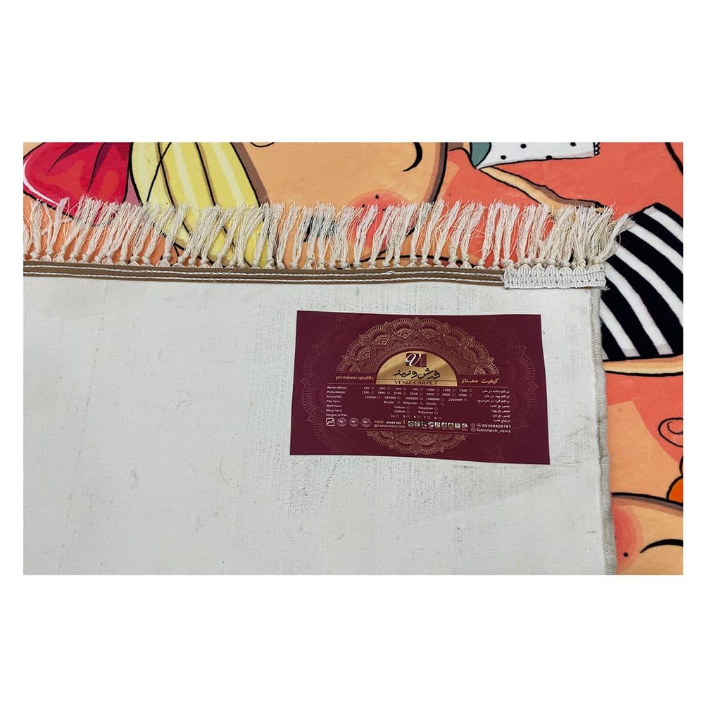 فرش کودک اختصاصی چاپی طرح دخترانه کد1049 — تصویر ۹