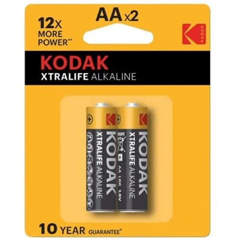 باتری قلمی آلکالاین کداک مدل Kodak Xtralife Alkaline پک 2 عددی|بصیر رایانه