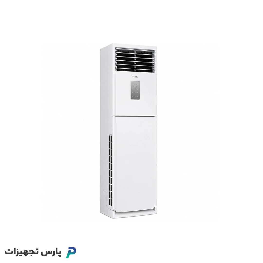 کولر گازی ایستاده زانتی 36000 سرد و گرم روتاری تروپیکال T3 دو فن دور ثابت مدل ZMFE-36HO3RAMA — تصویر ۷